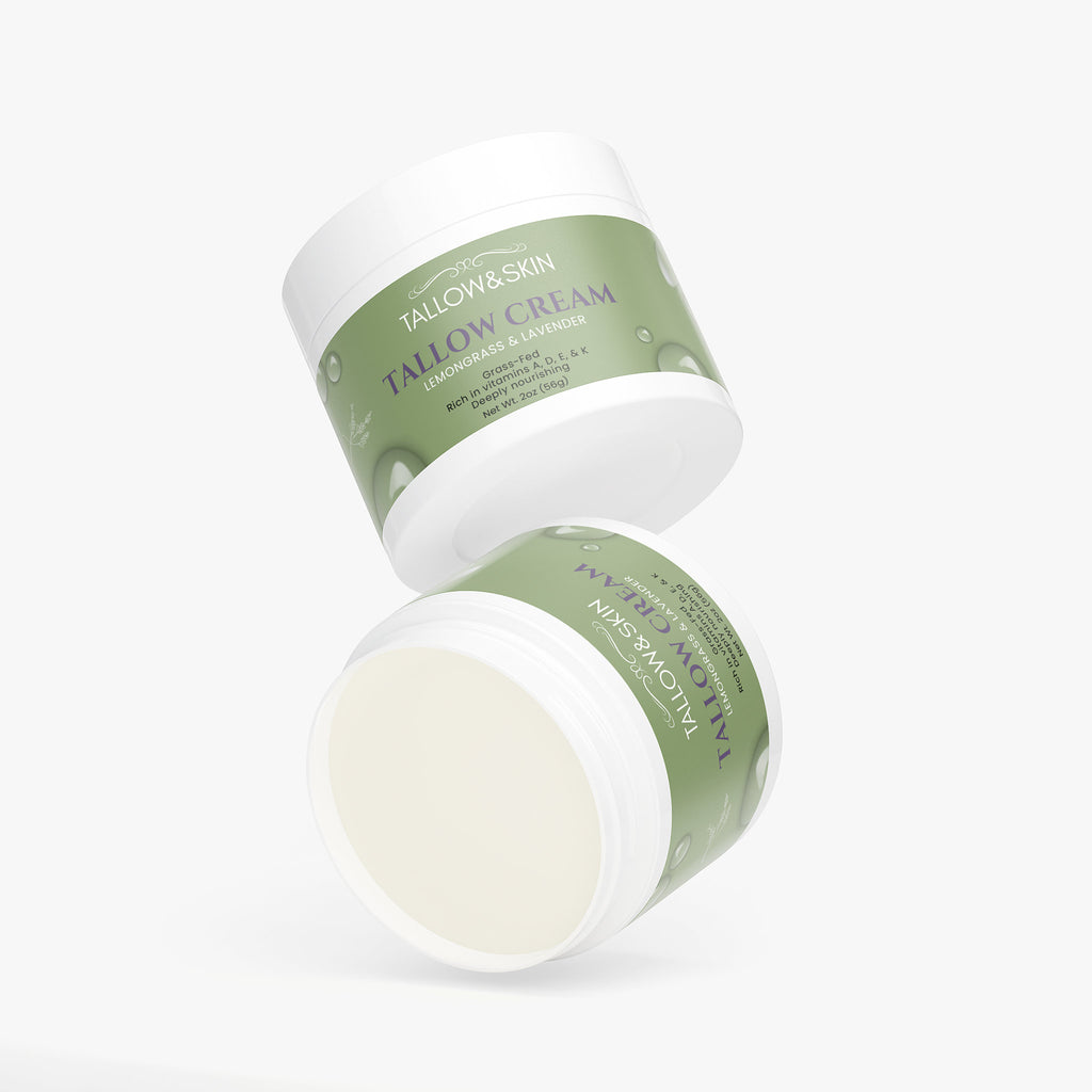 Tallow for Skin Tallow Cream - Lemongrass and Lavender
