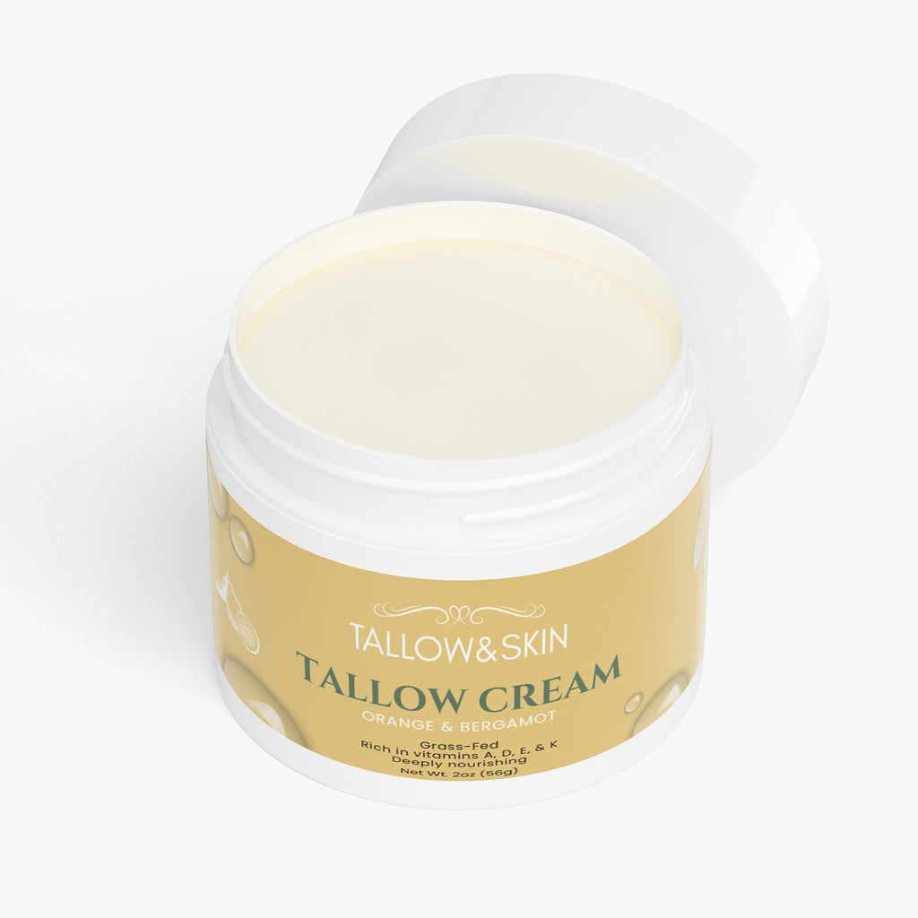 Tallow Cream Orange & Bergamot