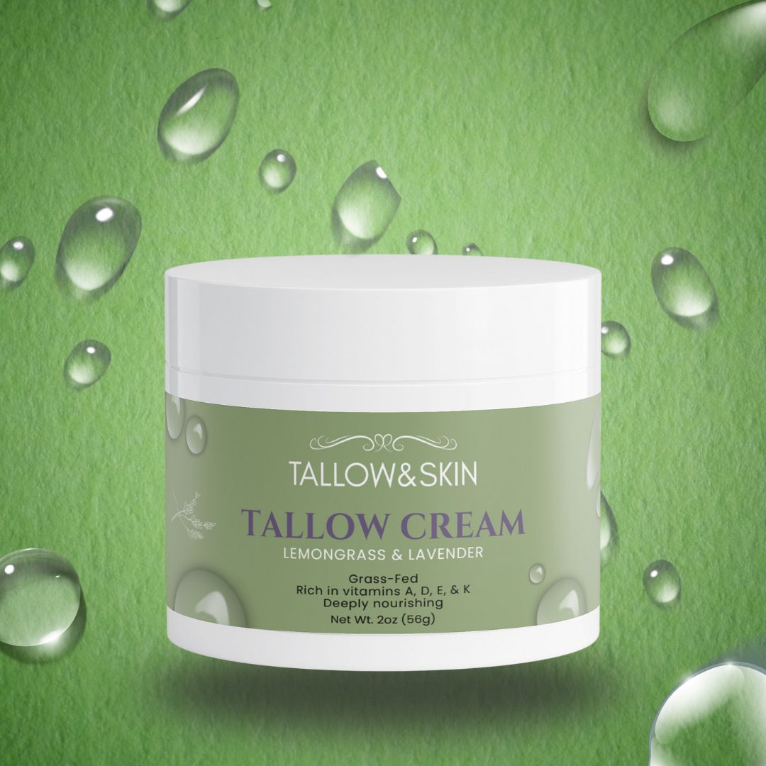Tallow for Skin Tallow Cream - Lemongrass and Lavender