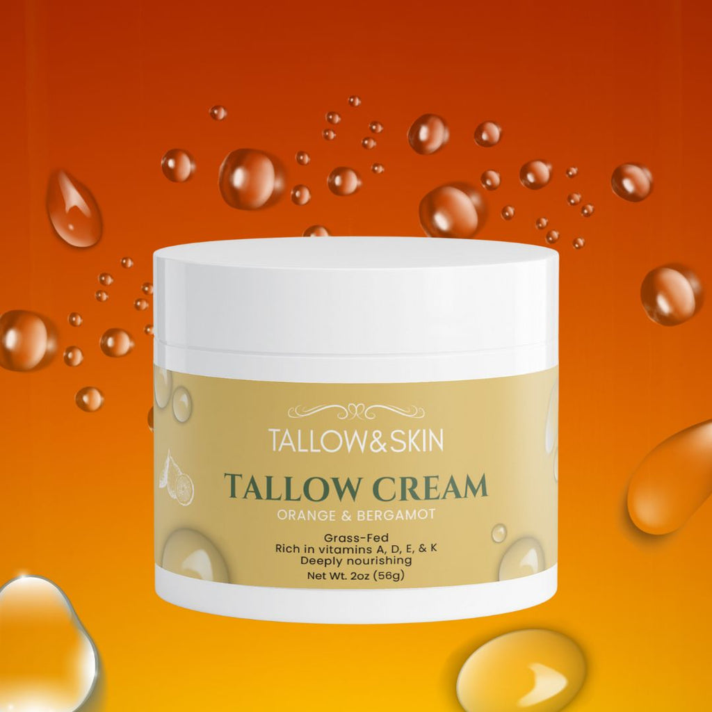 Tallow Cream Orange & Bergamot